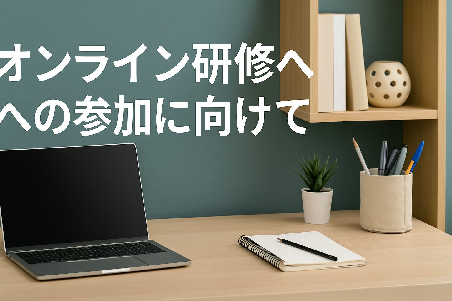 オンライン研修を始める前に準備しておきたい3つのこと